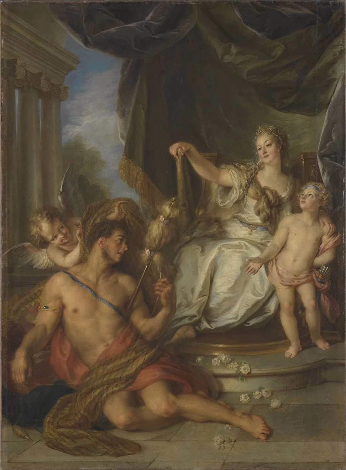 Ercole e Onfale - Alte Pinakothek, Monaco di Baviera